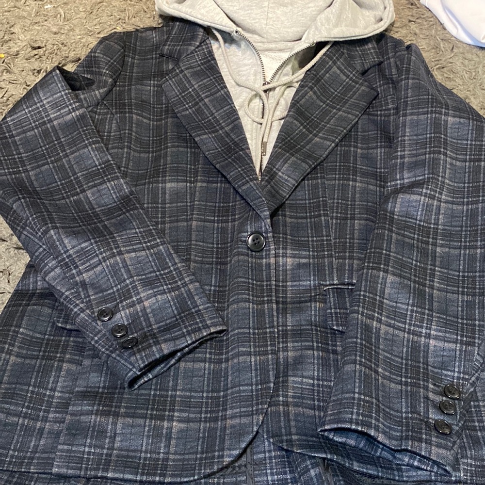 Liverpool blazer with hood